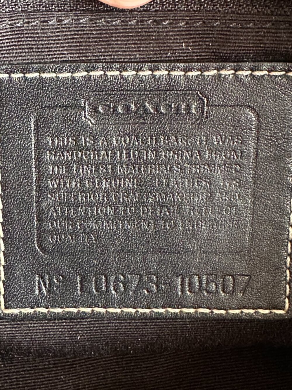🖤🍒 Coach Hampton Y2K Vintage Shoulder Bag Satchel 10507 Hamptons - Picture 7 of 12